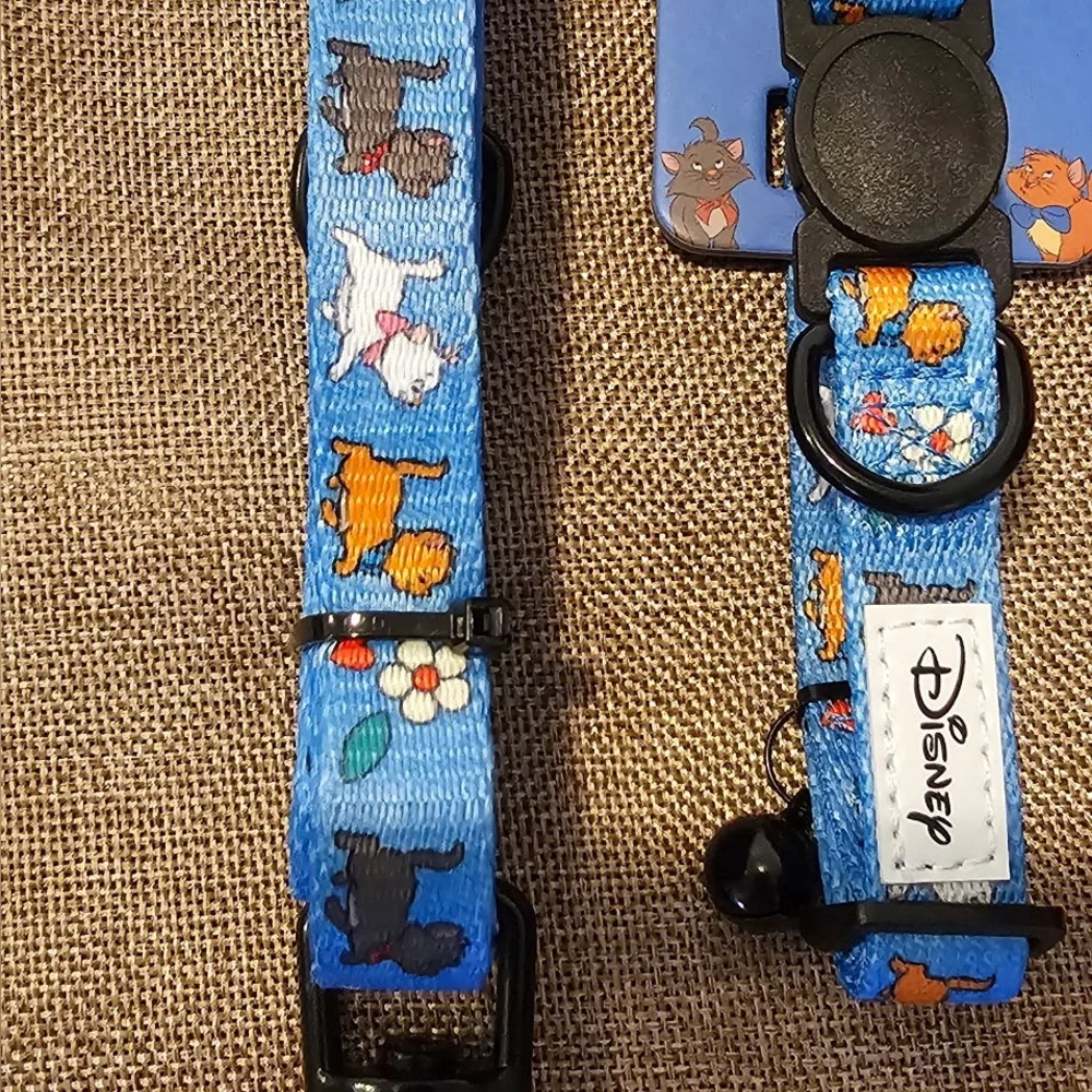 Disney Sassy Meow Blue Aristocats Harness, Collar and Leash Set (M)